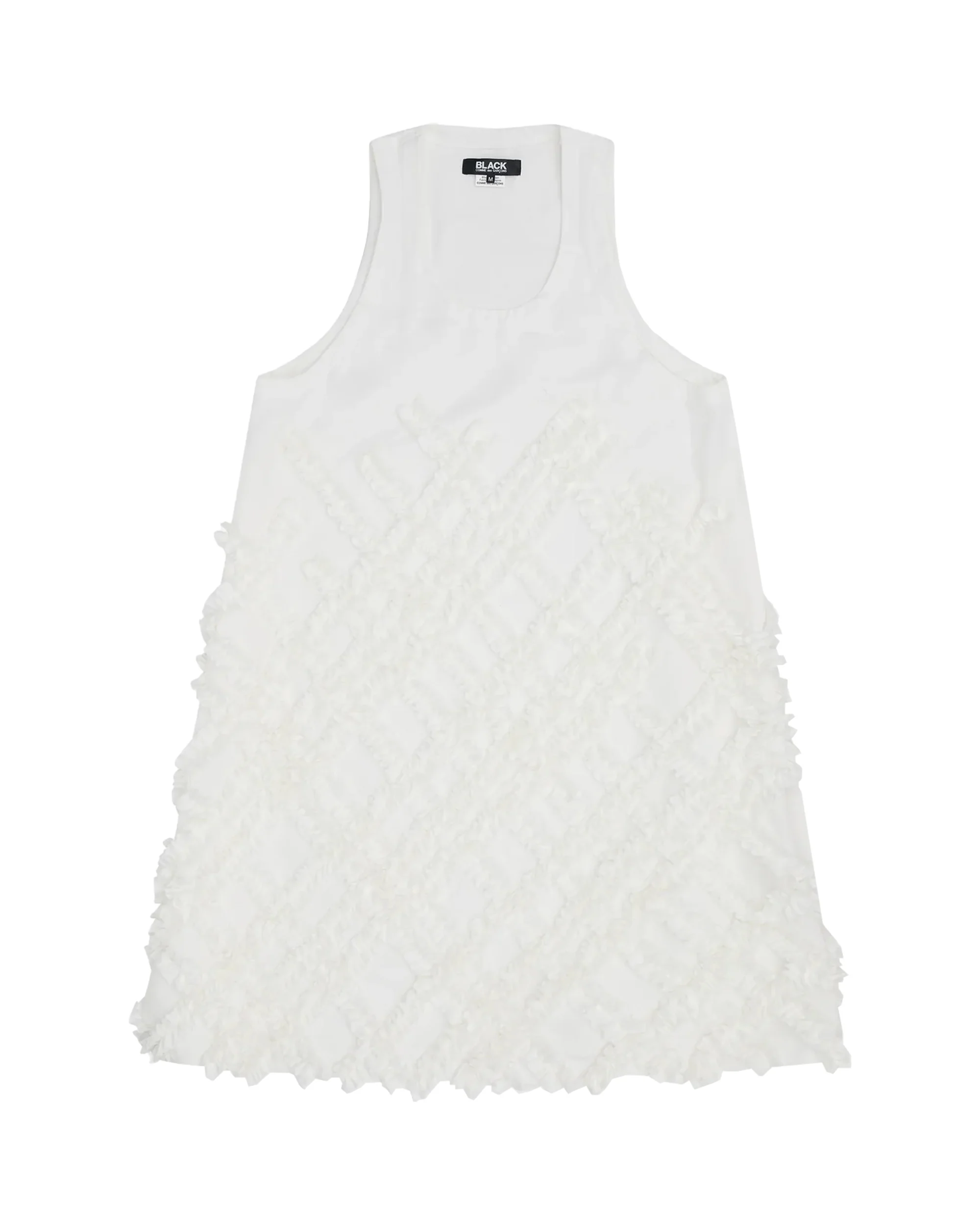 Black CDG Ärmelloses Kleid