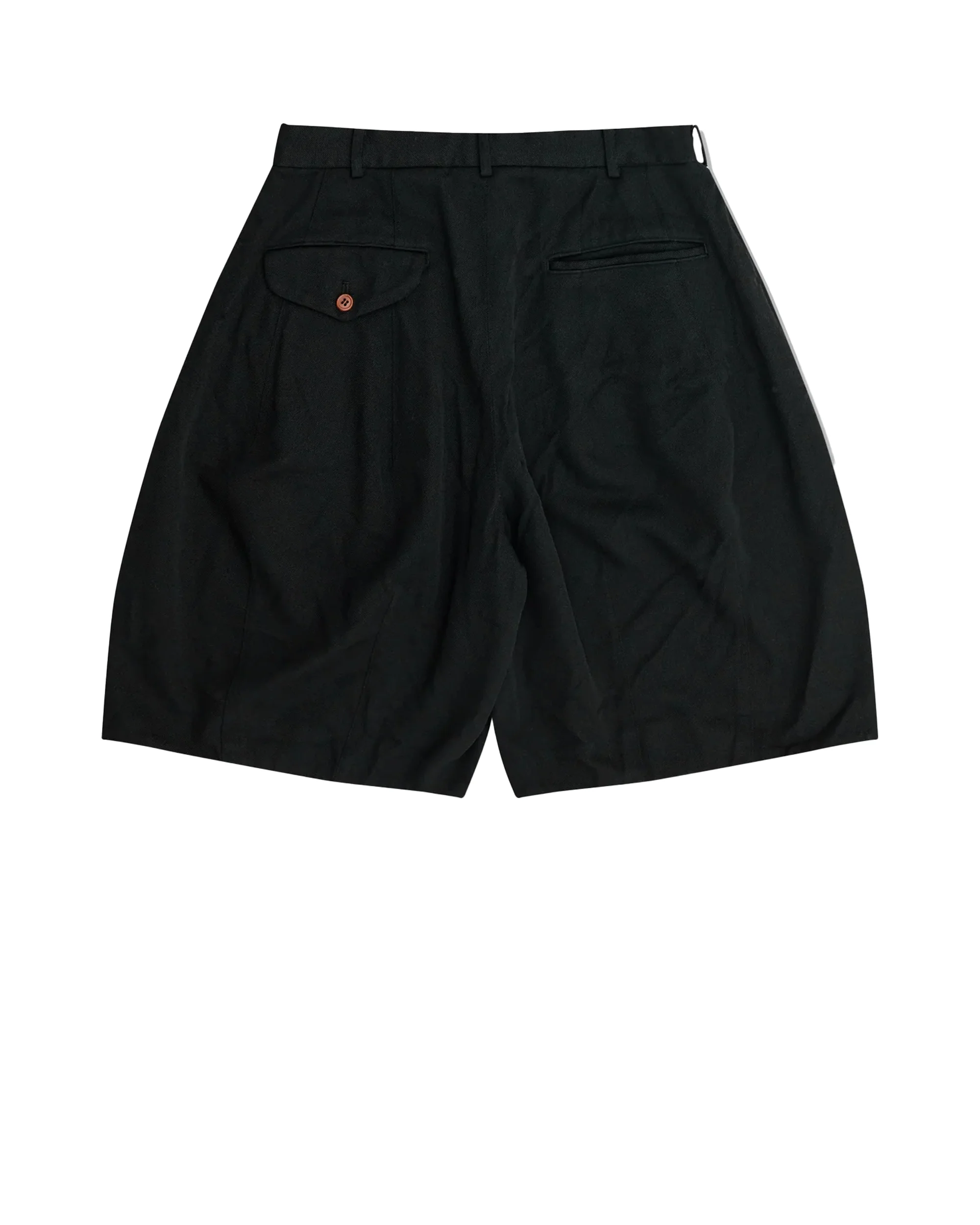 Black CDG Shorts aus gewaschenem Polyester - Image 2