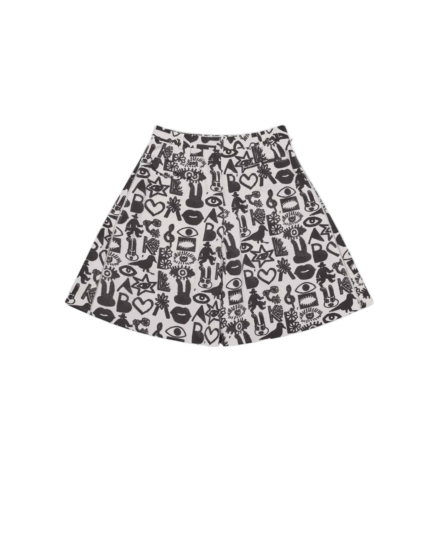 Black CDG Shorts - Image 2