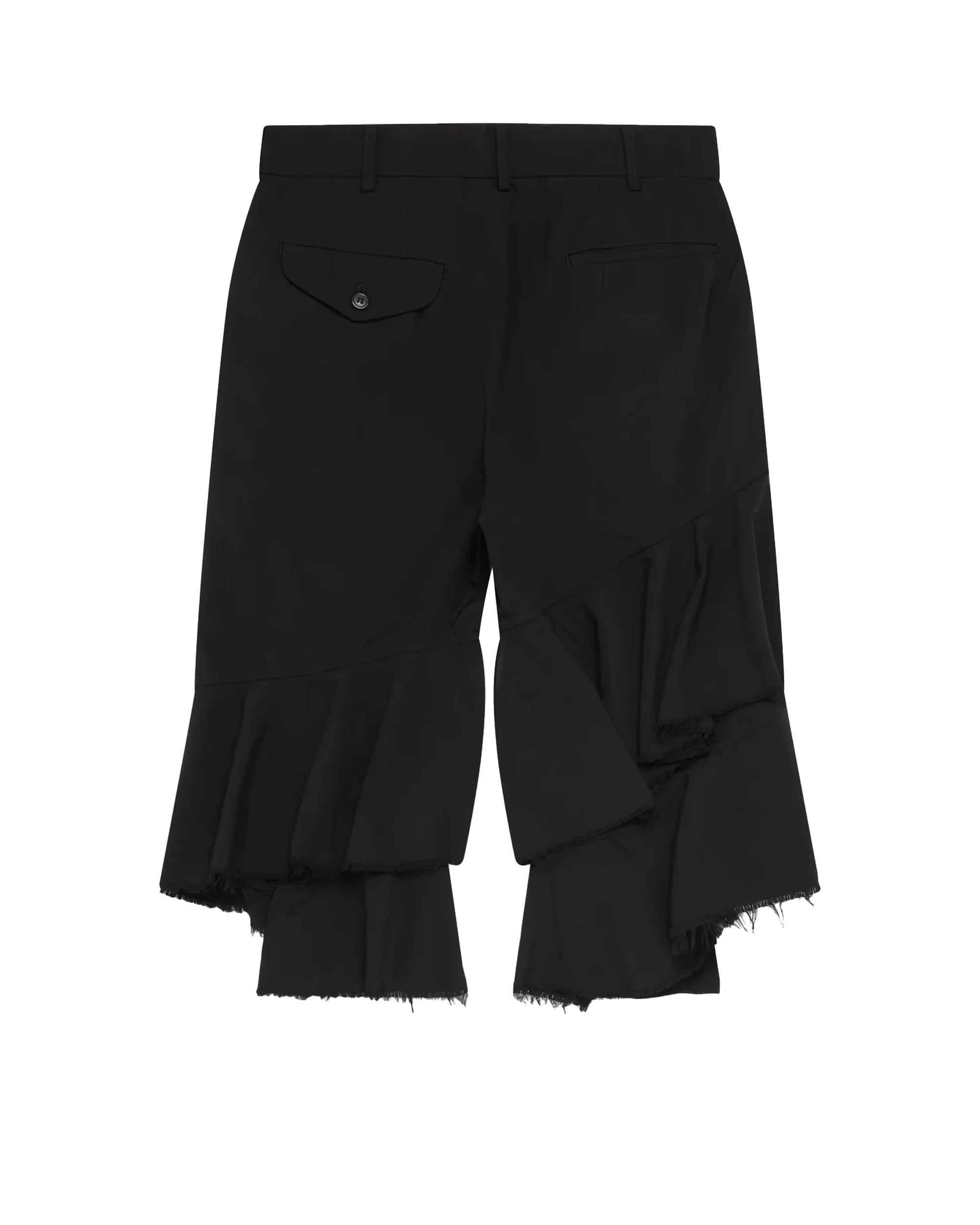 Black CDG Hose mit unversäubertem Säumen - Image 2