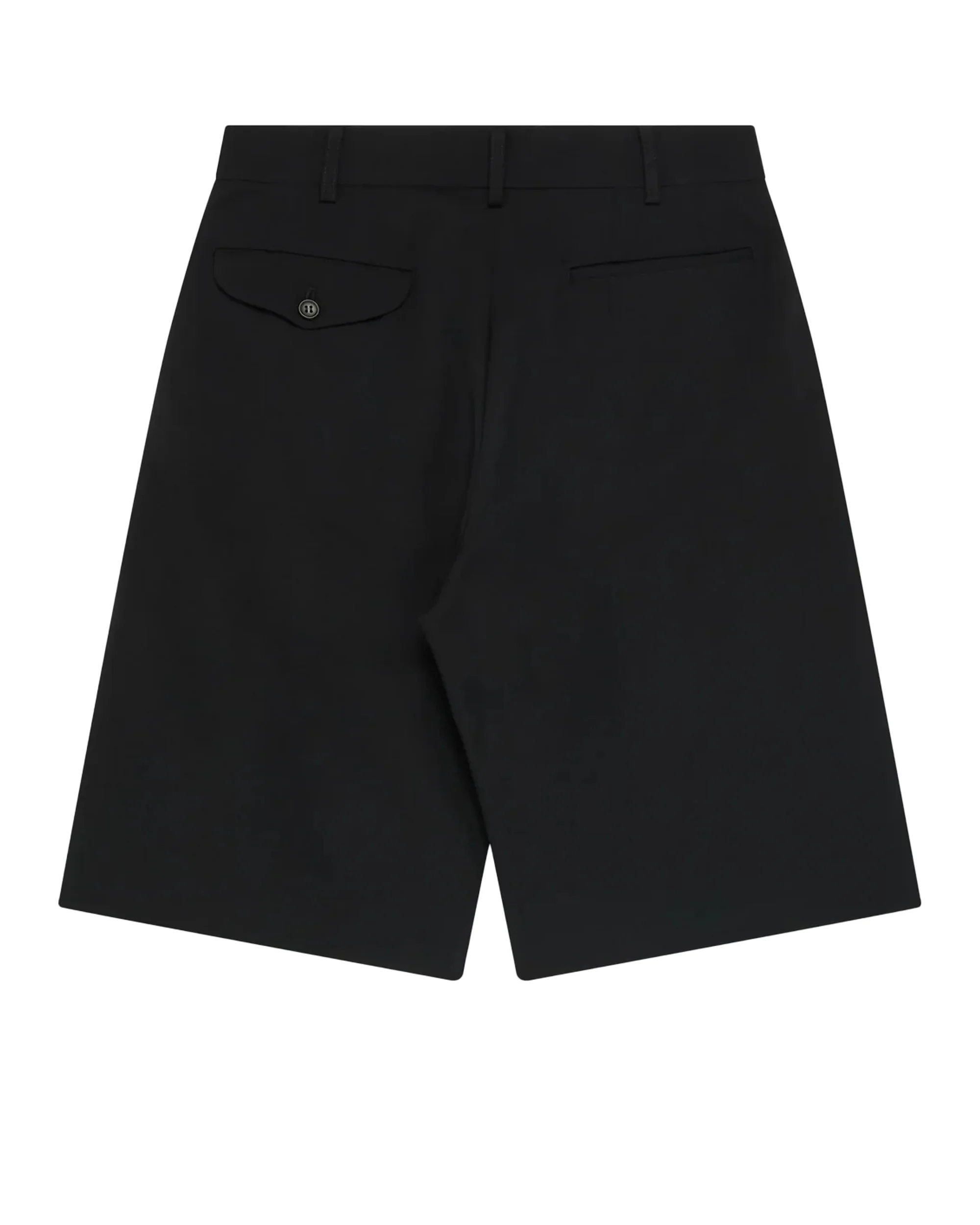 Black CDG Falten-Shorts - Image 2