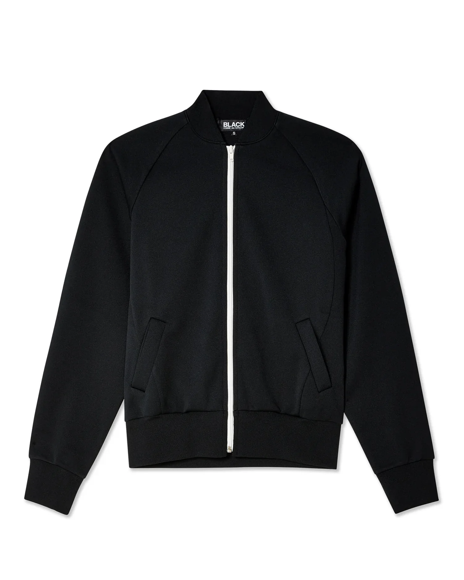 Black CDG Zipped Track Jacket