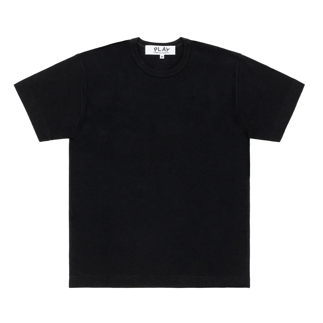 Play Comme des Garçons Klassisches T-shirt mit schwarzem Herz auf dem Rücken - Schwarz - Image 2