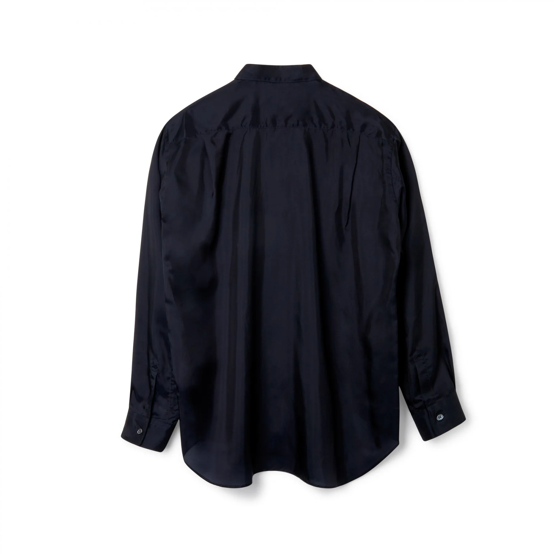CDG Shirt Forever - Men's Shirt Regular Fit - Plain Cupra Navy - Image 2