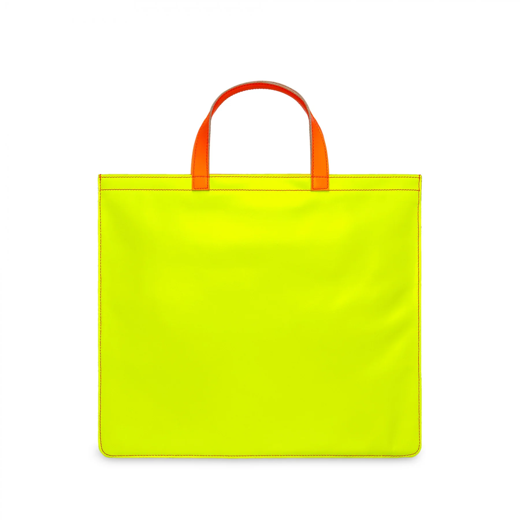 CDG Super Fluo Tote Bag - Pink/Yellow / SA9000SF - Image 3