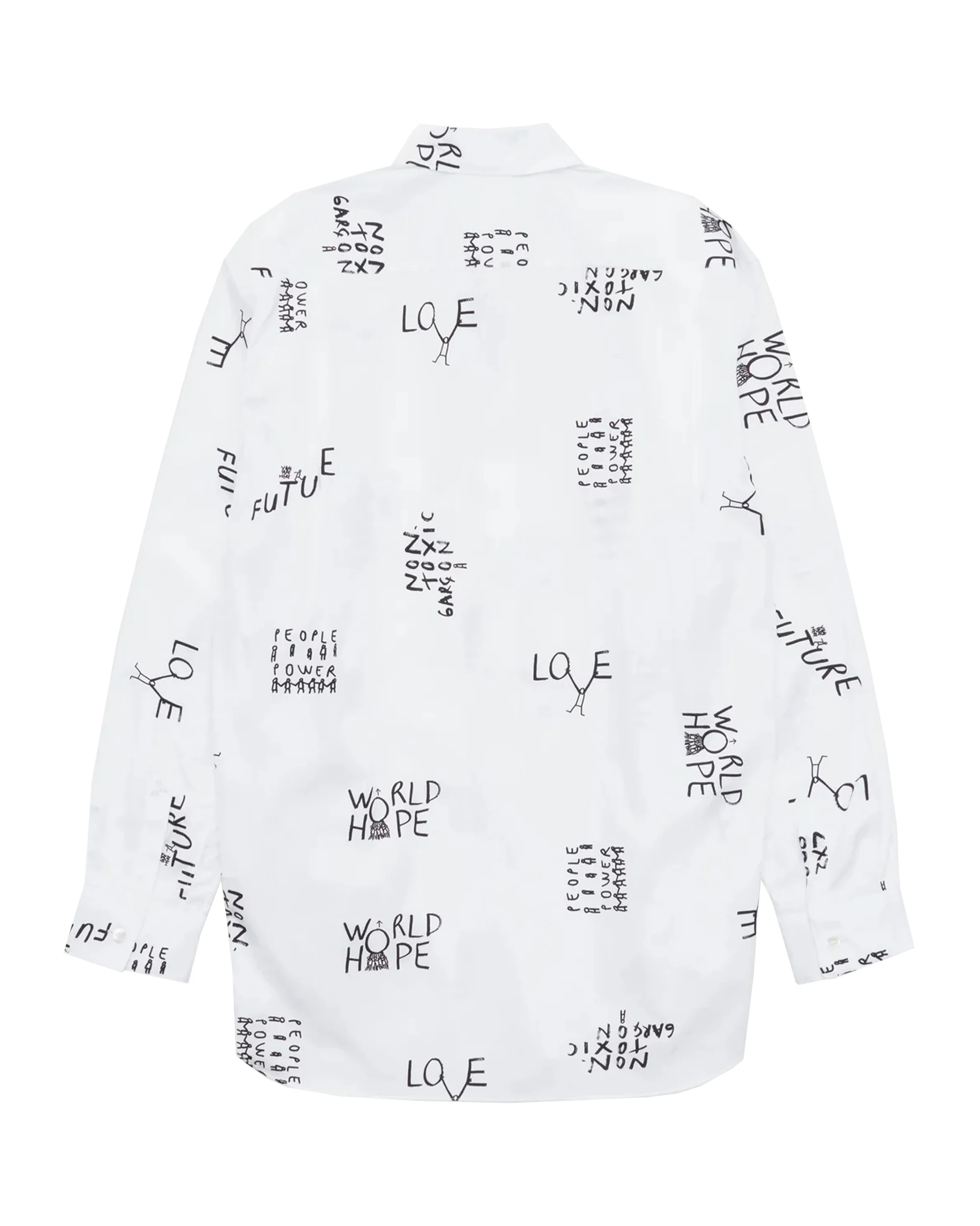 CDG SHIRT Tomorrow Future Reißverschluss Hemd - Image 2