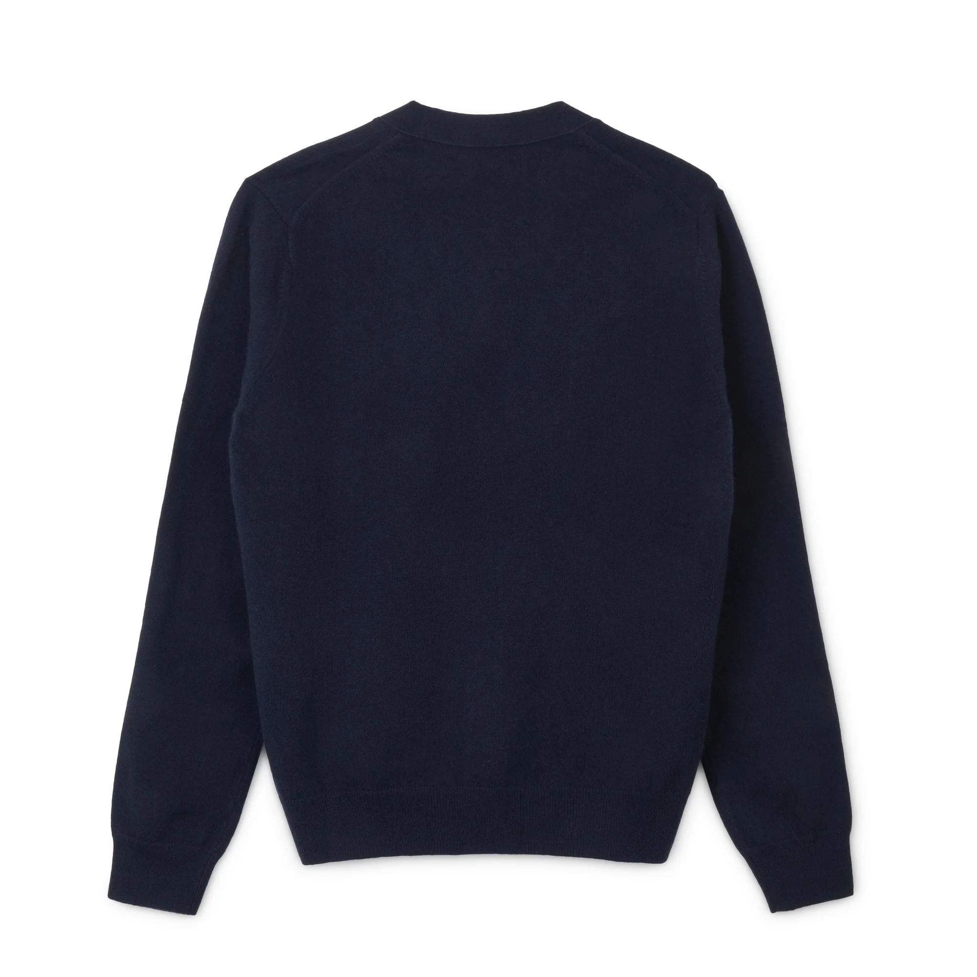 CDG Shirt Forever - Men's Cardigan V-neck - Navy - Image 2