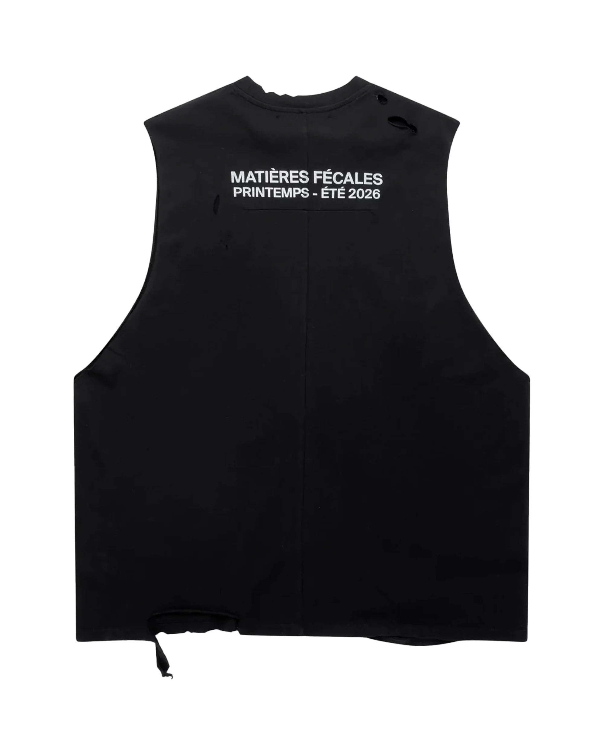 Matieres Fecales Fetish Cut Off Tank - Image 2