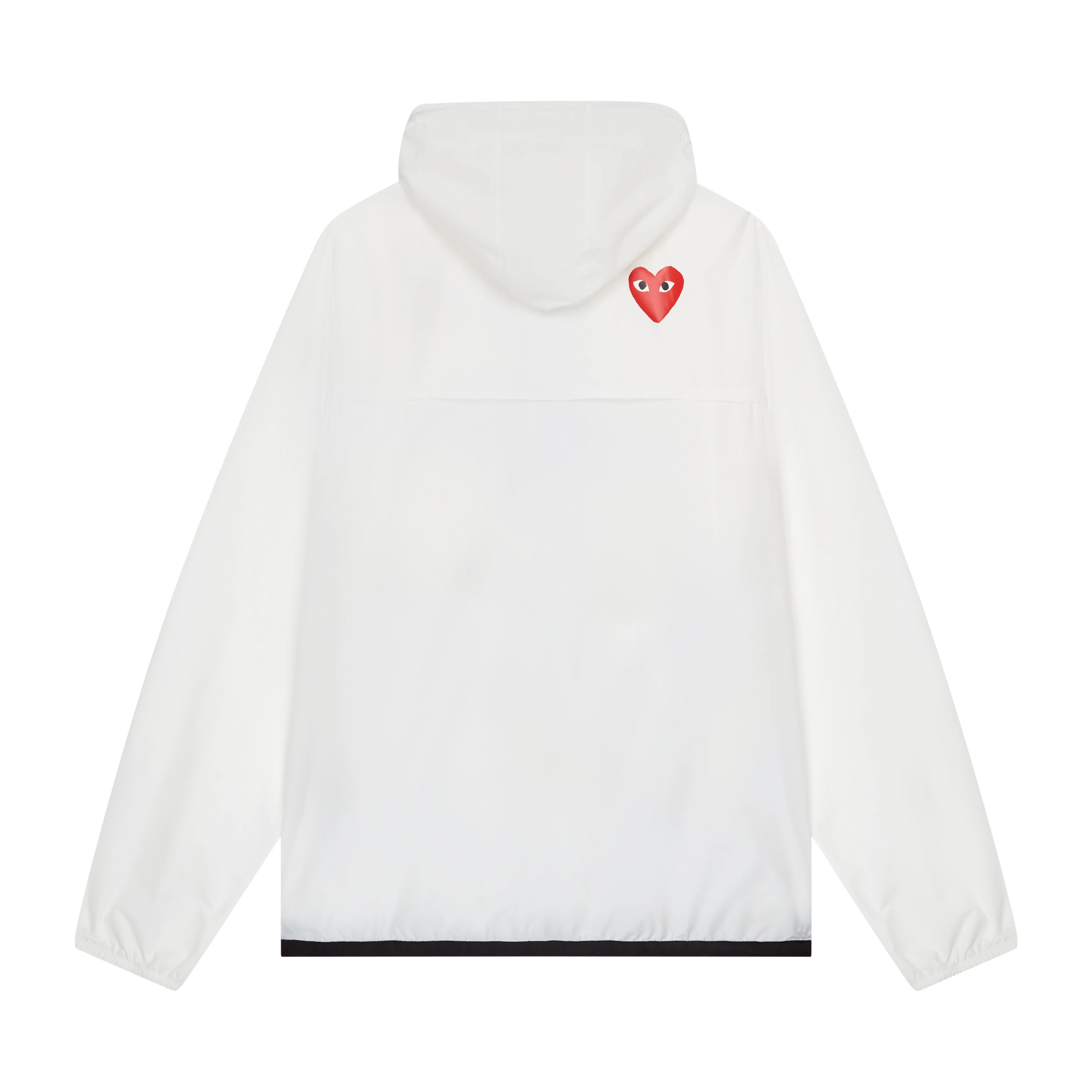 PLAY CDG x K-WAY UNISEX JACKET Claude Full Zip - Weiß - Image 2