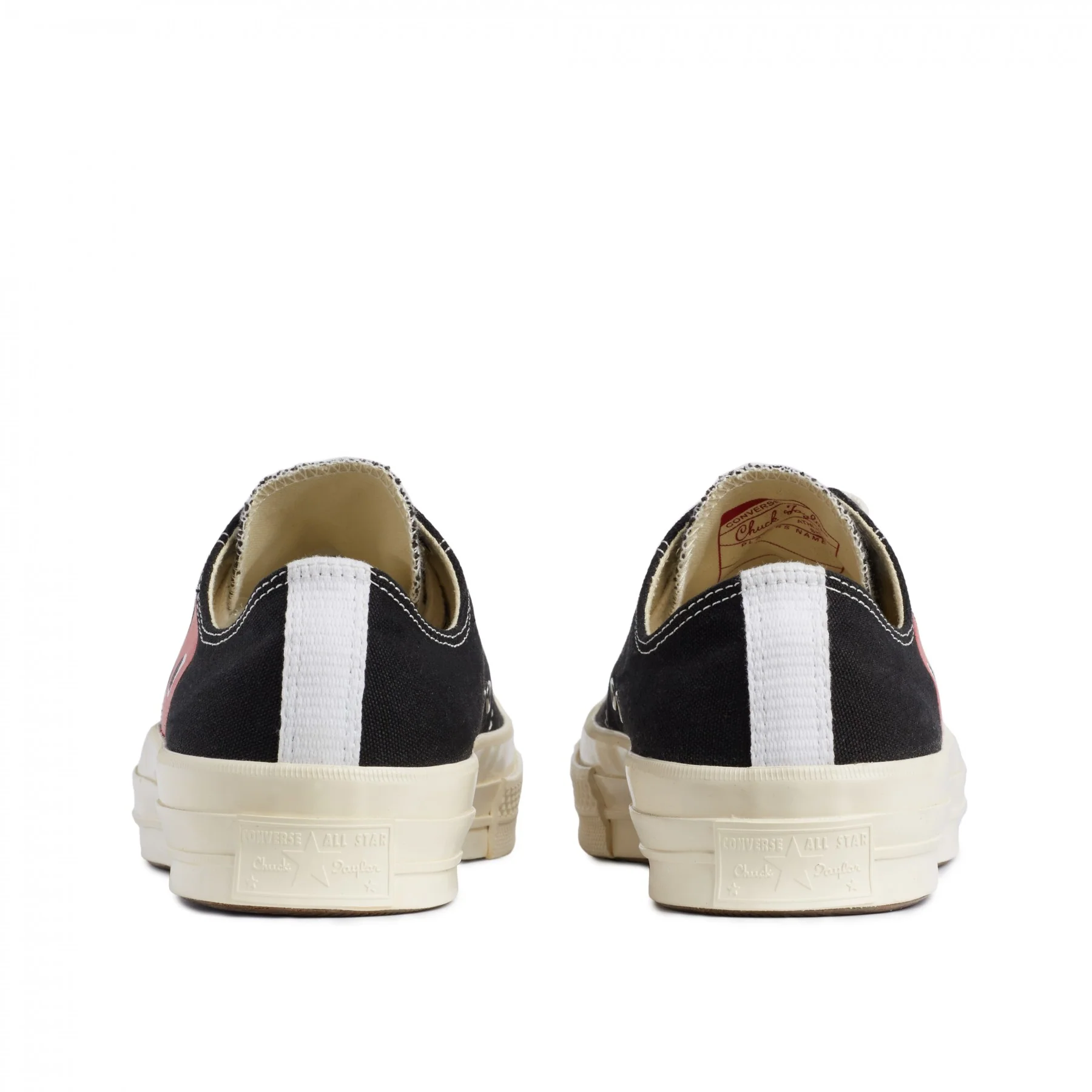 CDG PLAY x CONVERSE Chuck Taylor'70 Classic / Low Top / Schwarz - Image 3
