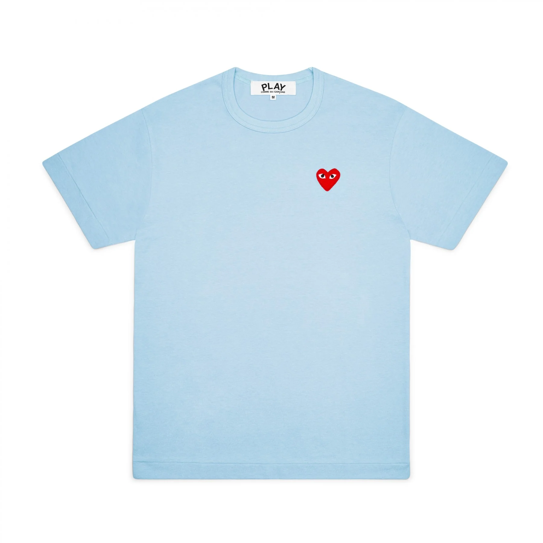 Play Comme des Garçons T-Shirt mit rotem Herz